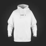 hoodie mockup white front