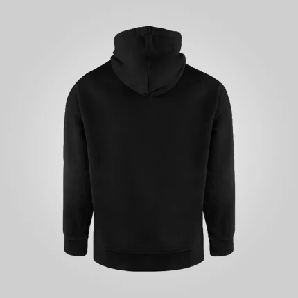 hoodie mockup black back clean