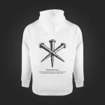 hoodie nails white