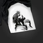 shorts jesus christ white closeup2