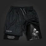 shorts knight of faith black
