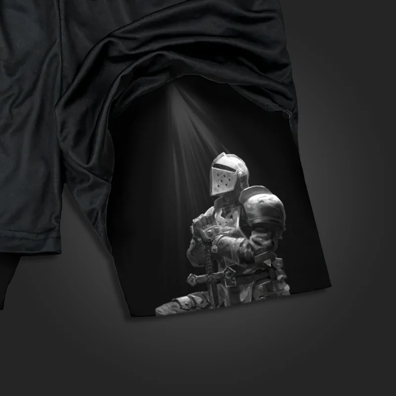shorts knight of faith black closeup2